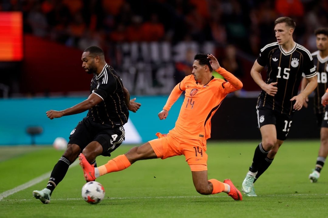 Alemania y Países Bajos empataron por la Nations League. Foto: Agencia NA (@Onsoranje).