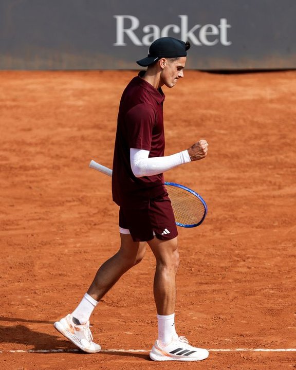 Federico Coria no pudo superar la segunda ronda del Challenger de Buenos Aires. Foto: Agencia NA (Prensa Challenger de Buenos Aires).