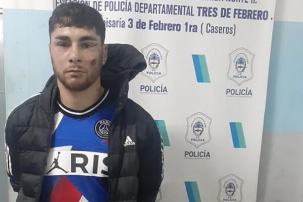Cirigliano fue detenido en Tres de Febrero. Foto: Agencia NA (Policía)