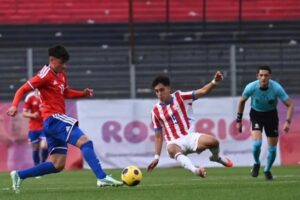 Paraguay vs. Chile. Foto: Agencia NA (Redes).