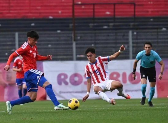 Paraguay vs. Chile. Foto: Agencia NA (Redes).