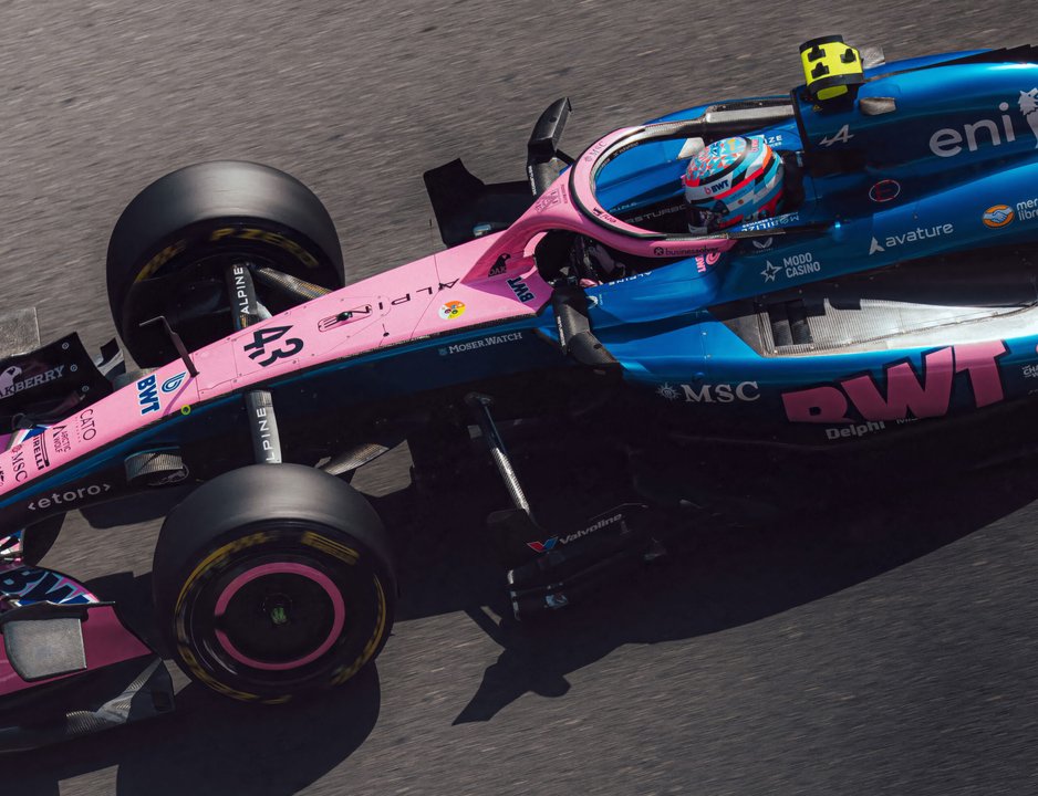 Colapinto dejó sin puntos a Alpine en Azerbaiyán. Foto: Agencia NA (@AlpineF1Team)